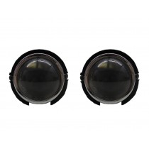 CrazyTheGod Juke F15 First generation 2010-2013 Hatchback/SUV 5D Projector Fog Light Lamp Black for NISSAN