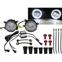 CrazyTheGod FR-S 2012-present DRL LED GLASS Fog Light Lamp for SCION