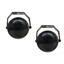 CrazyTheGod Projector Fog Light Lamp Black for Universal