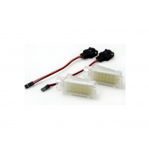 CrazyTheGod A2 8Z 2002-2005 Hatchback 5D LED Footwell Light White for AUDI