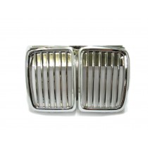 CrazyTheGod 3-Series E30 1982-1994 Sedan/Wagon/Coupe/Convertible 2D/4D/5D M3Look GRILLE/GRILL Chrome for BMW