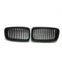 CrazyTheGod 7-Sieres E38 1994-2001 Sedan 4D M5Look GRILLE/GRILL Matt Black for BMW