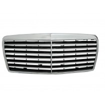 CrazyTheGod W124 1993-1996 Facelifted GRILLE/GRILL ASSAY 13MD CHROME/BLACK for Mercedes-Benz