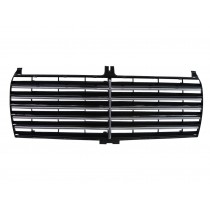 CrazyTheGod C-CLASS W201 190D 190E 1982-1993 Sedan 4D 11MD INNER GRILLE/GRILL Chrome/Black for Mercedes-Benz
