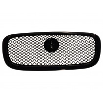 CrazyTheGod XF/XFR X250 First generation 2011-2015 Facelift Sedan/Wagon 4D/5D GRILLE/GRILL Gloss Black for JAGUAR