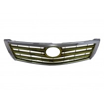 CrazyTheGod CAMRY XV40 2009-2011 FACELIFT Sedan 4D 4FIN GRILLE/GRILL Golden for TOYOTA