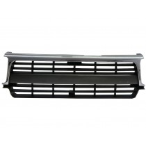 CrazyTheGod LAND CRUISER FJ80/HZJ80/HDJ80/FZJ80 1990-1995 SUV 5D OE GRILLE/GRILL Chrome/Gray for TOYOTA