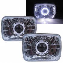 CrazyTheGod Skyhawk First generation 1979-1980 Hatchback 2D CCFL Bi-Projector Headlight Headlamp Chrome for Buick RHD
