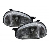 CrazyTheGod Sail S-RV First generation 2001-2004 Sedan/Wagon 4D/5D Clear Headlight Headlamp Chrome China for Buick LHD