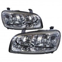 CrazyTheGod Mirada 2004-2007 Recreational Vehicle Clear Headlight Headlamp Chrome for Coachmen LHD