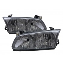 CrazyTheGod ALTIS V20N First generation 2000-2001 Sedan 4D Clear Headlight Headlamp Chrome for DAIHATSU LHD