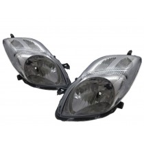 CrazyTheGod Charade XP90 2011-2013 Hatchback 3D/5D Clear Headlight Headlamp Chrome for DAIHATSU LHD