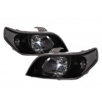 CrazyTheGod Gentra X 2009-2011 FACELIFT Hatchback 5D Clear Headlight Headlamp Black for DAEWOO LHD