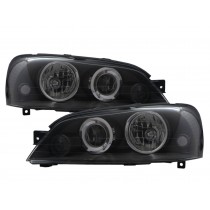 CrazyTheGod Laser Lynx 2000-2005 Sedan 4D Projector Headlight Headlamp Black for FORD LHD