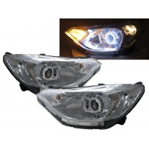 CrazyTheGod Sail Third generation 2015-present Sedan 4D CCFL Projector Headlight Headlamp Chrome for CHEVROLET CHEVY RHD