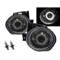 CrazyTheGod ESQ First generation 2014-Present Hatchback/SUV 5D Guide LED Angel-Eye Projector Headlight Headlamp Chrome for INFINITI RHD