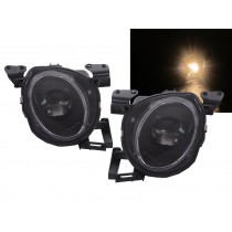 CrazyTheGod SC300/SC400 Z30 1992-2000 Projector HIGH BEAM Headlight BLACK for LEXUS