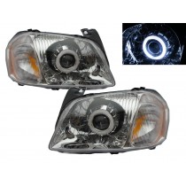 CrazyTheGod Tribute First generation 2001-2006 SUV 5D CCFL Projector Headlight Headlamp Chrome for MAZDA RHD