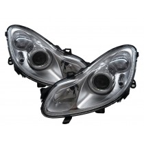 CrazyTheGod fortwo Second generation 2007-2014 Hatchback 3D Projector Headlight Headlamp W/ Motor Chrome for Smart LHD