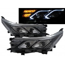 CrazyTheGod Corolla E170 Eleventh generation 2014-2016 Sedan 4D Mercedes Style Halogen Headlight Headlamp Black ASIA/EUROPE/Australia for TOYOTA LHD