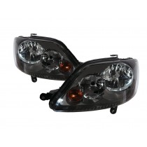 CrazyTheGod Golf 5 GOLF PLUS 2005-2008 MPV 5D Clear Headlight Headlamp Black for VW Volkswagen LHD