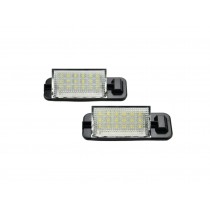 CrazyTheGod 3-Series E36 Third generation 1992-1998 Convertible/Coupe/Sedan/Wagon 2D/4D/5D LED License Lamp White for BMW