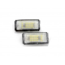 CrazyTheGod 3-Series E46 Fourth generation 1998-2005 Sedan 4D LED License Lamp White for BMW