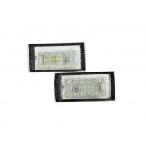 CrazyTheGod 3-Series E46 M3 Fourth generation 1998-2003 Pre-Facelift Coupe 2D LED License Lamp White for BMW