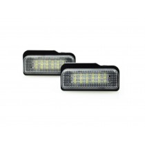CrazyTheGod Model S 2012-2016 Hatchback 4D LED License Lamp White for Tesla