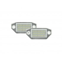 CrazyTheGod Mondeo Second generation 2000-2007 Sedan/Hatchback/Wagon 4D/5D LED License Lamp White for FORD