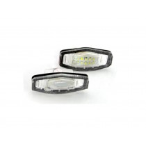 CrazyTheGod Pilot First generation 2003-2008 SUV 5D LED License Lamp White for HONDA