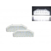 CrazyTheGod Mazda 6 2007-2017 Sedan/Hatchback/Wagon 4D/5D LED License Lamp White for MAZDA