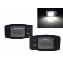 CrazyTheGod Protege BJ Third generation 1999-2003 Sedan/Hatchback 4D/5D LED License Lamp White for MAZDA