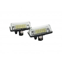 CrazyTheGod AURION 2006-Present Sedan 4D LED License Lamp White for TOYOTA