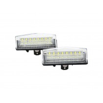 CrazyTheGod CT200h ZWA10 2011-Present Hatchback 5D LED License Lamp White V2 for LEXUS