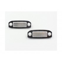 CrazyTheGod C30 2006-2010 Hatchback 3D LED License Lamp White for VOLVO