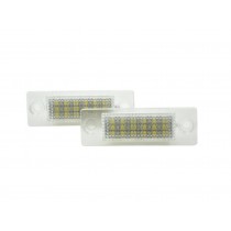 CrazyTheGod Passat B6 Fifth generation 2006-2008 Sedan/Wagon 4D/5D LED W/ Canbus License Lamp White for VW Volkswagen