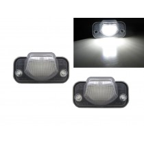 CrazyTheGod Passat B6 Sixth generation 2006-2008 Sedan/Wagon 4D/5D LED License Lamp White for VW Volkswagen
