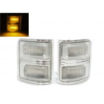 CrazyTheGod F250/F350/F450/F550/SUPER DUTY 2008-2016 Pickup Truck/Ute/Bakkie 2D LED Mirror Light Chrome for FORD