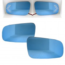 CrazyTheGod A6 C4 4A First generation 1994-1997 Sedan/Wagon 4D/5D LED Signal Light Anti-Glare MIrror Glass Blue for AUDI