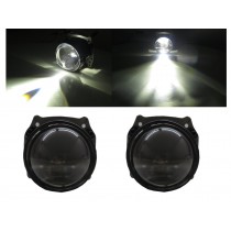 CrazyTheGod LED Projector 2.5inch Headlight Headlamp LHD