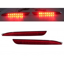 CrazyTheGod Mazda3/Axela BL Second generation 2009-2013 Sedan/Hatchback 4D/5D LED Rear Bumper Brake Light Lamp Red for MAZDA
