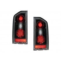 CrazyTheGod Sunrunner First generation 1988-1998 SUV 3D/5D Clear Tail Rear Light Black for Asuna