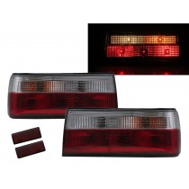 CrazyTheGod 3-Series E30 Second generation 1988-1991 Sedan/Wagon/Coupe/Convertible 2D/4D/5D Clear Tail Rear Light Red/White for BMW