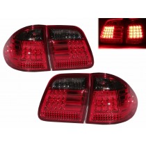 CrazyTheGod W210/T210 1995-2002 WAGON LED Tail Rear Light RED/SMOKE for Mercedes Benz