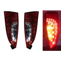 CrazyTheGod Focus First generation 1998-2004 Hatchback 5D LED Tail Rear Light Red EU for FORD