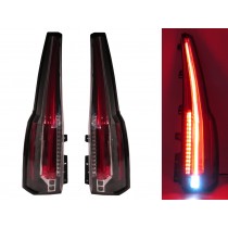 CrazyTheGod Tahoe Fourth generation 2015-2016 SUV 5D LED Tail Rear Light Red for CHEVROLET CHEVY