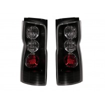 CrazyTheGod Caravan Urvan E25 Fourth generation 2001-2012 VAN 3D/4D Altezza Style Tail Rear Light Black for NISSAN