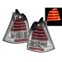 CrazyTheGod LIVINA URBAN SPORT GENISS GRAND X-GEAR XR First generation 2007-2013 Hatchback 5D LED Tail Rear Light Chrome for NISSAN