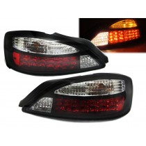 CrazyTheGod Silvia S15 200SX 1999-2002 Coupe/Convertible 2D LED Tail Rear Light Black for NISSAN